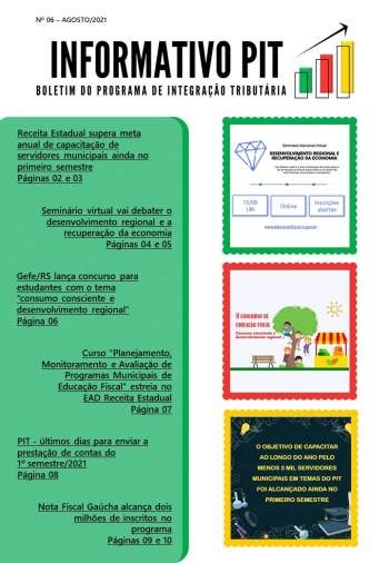 INFORMATIVO PIT AGOSTO 2021