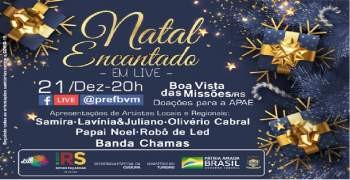 NATAL ENCANTADO EM BOA VISTA DAS MISSÕES